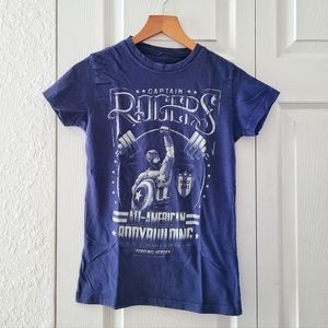 Captain America ‘Rogers Bodybuilding’ Tee Shirt